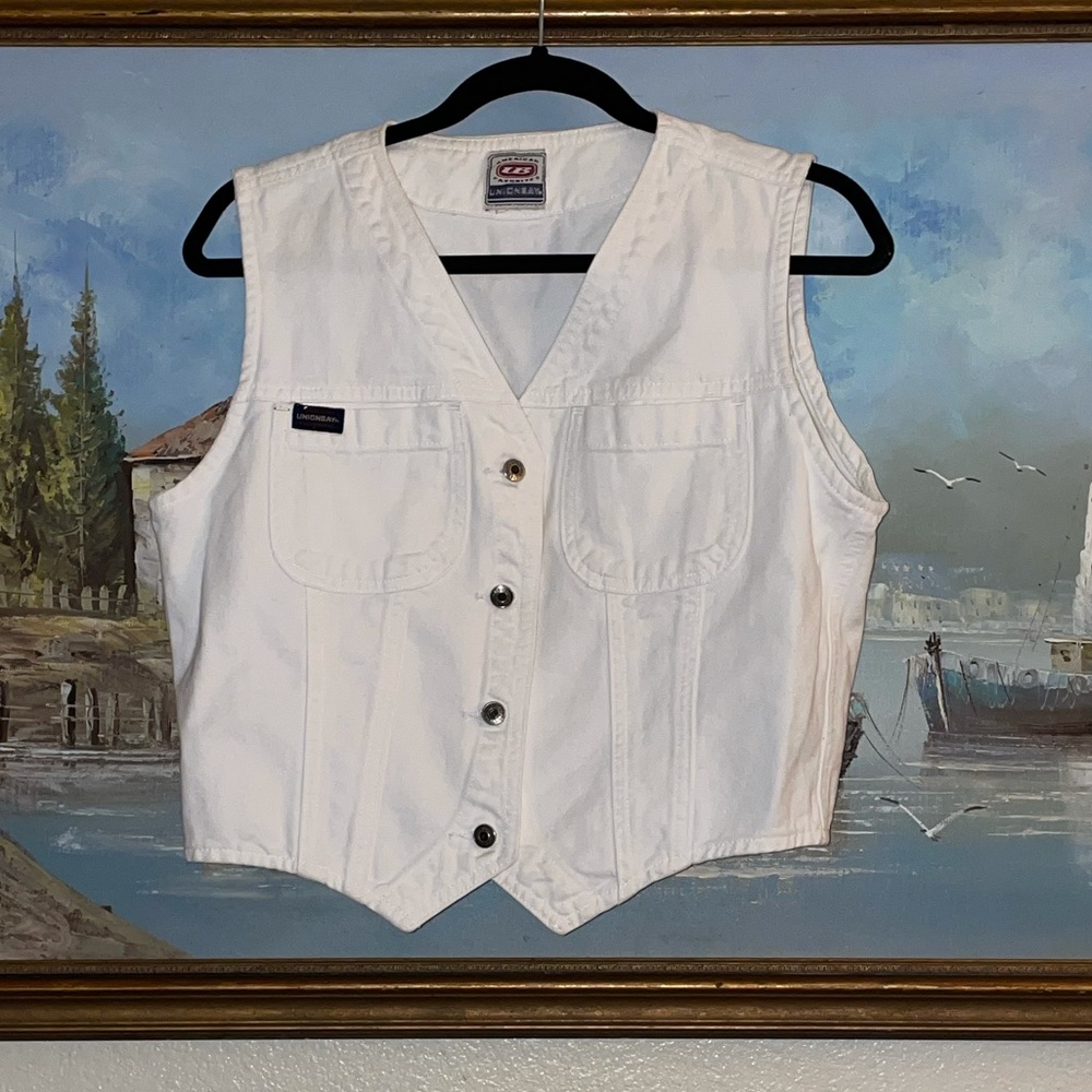 White UNIONBAY Vest